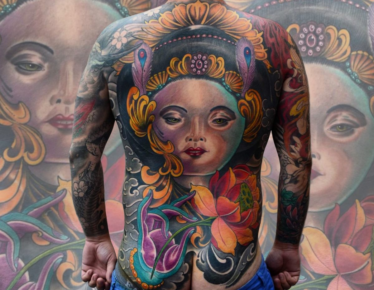 stained class tattoo studio by colin jones