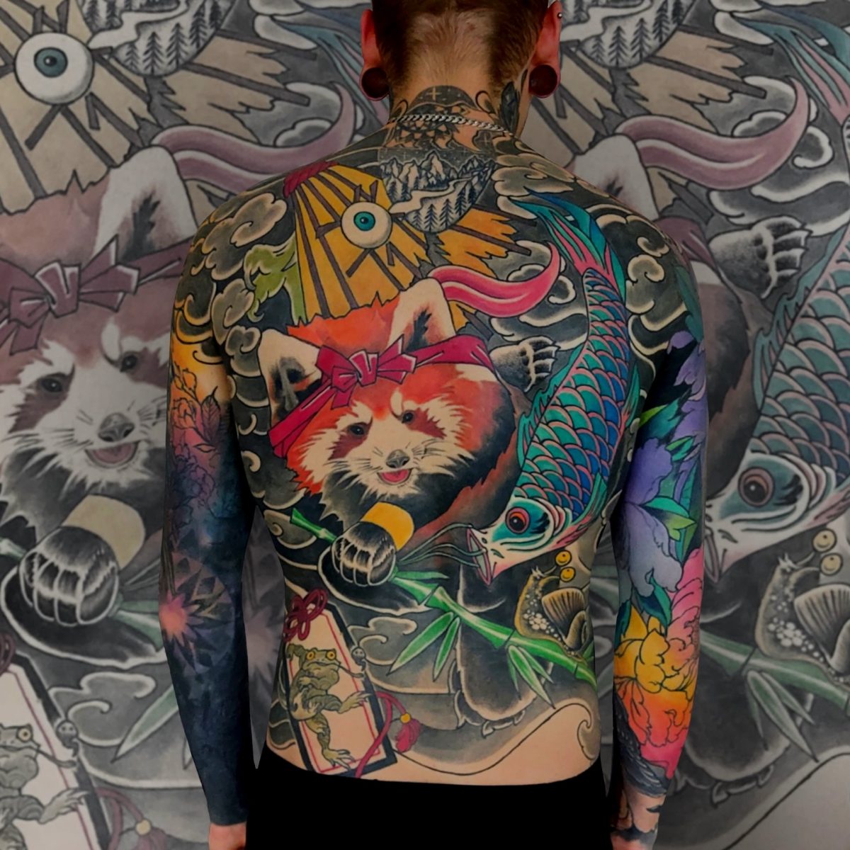 stained class tattoo studio by colin jones