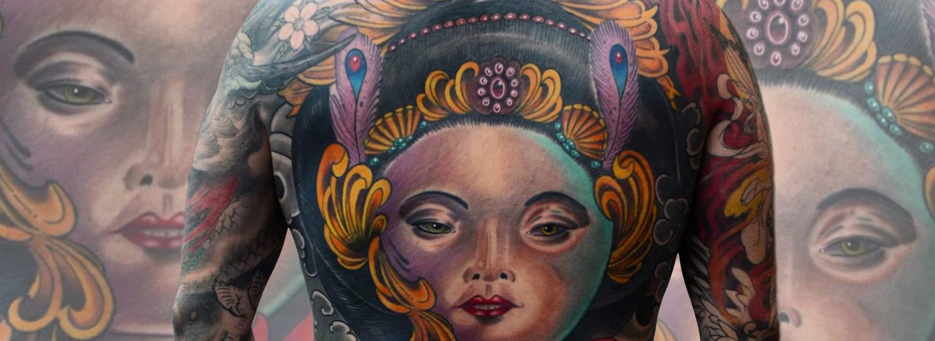stained class tattoo studio by colin jones